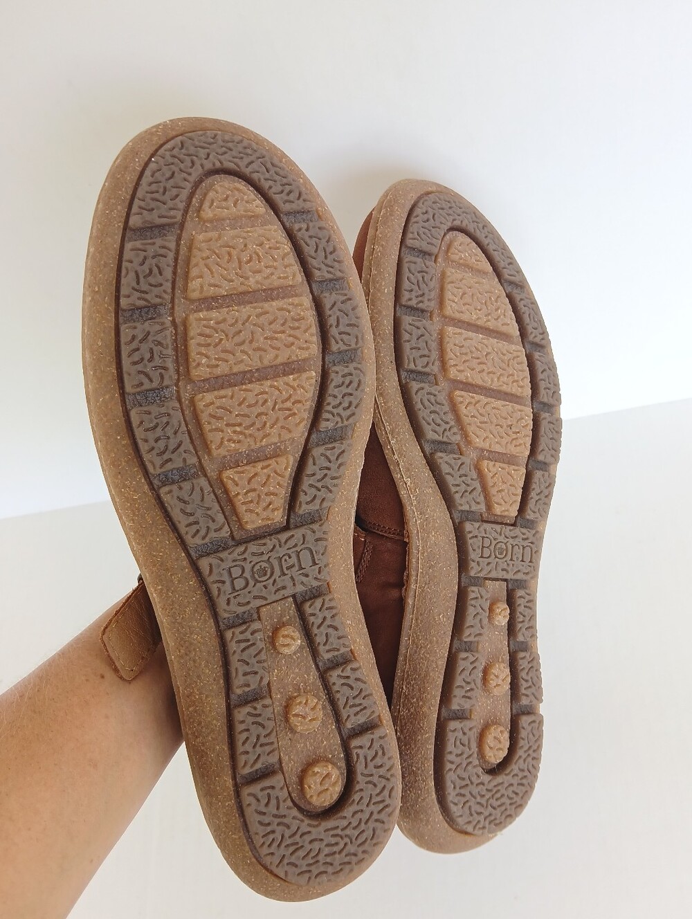 Born Naomi Nubuck Leather Mary Jane Flat Size 11 - Picture 9 of 9